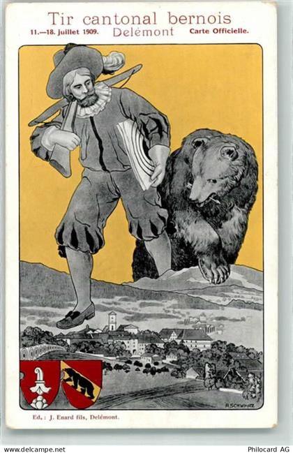 2800 Delémont Delsberg - Tir Cantonal bernois - 13607015