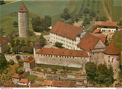 Carte Postale - Suisse - JU Jura - Porrentruy - Le château - Vue aérienne - CPM - Carte Neuve - Voir Scans Recto-Verso -