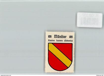 6215 Beromünster - Vignette Wappen Kaffee Hag ca 1920-1940 - 11100237