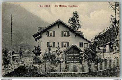 6173 Flühli LU Foto AK Handlung Minder - 13666394