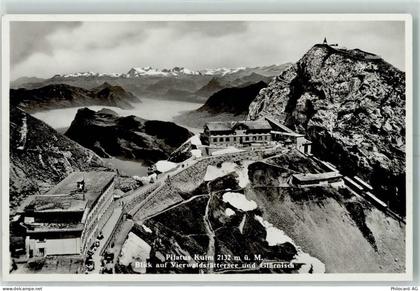 6010 Kriens - Pilatus Kulm Blick auf Vierwaldstättersee und Glärnisch - 10393552