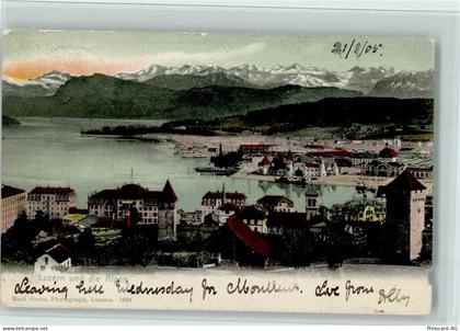 6000 Luzern Lucerne - Luzern und die Alpen - 12114772