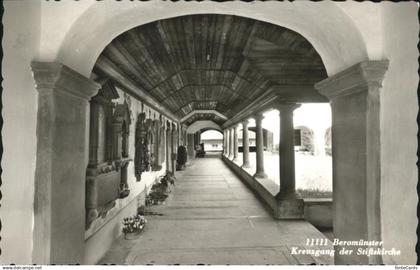 Beromuenster Kreuzgang der Stiftskirche