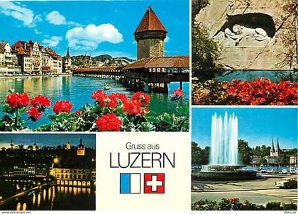 Carte Postale - Suisse - LU Lucerne - Luzern - Multivues - CPM - Carte Neuve - Voir Scans Recto-Verso - Poscard - Carta