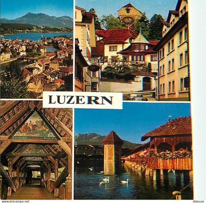 Carte Postale - Suisse - LU Lucerne - Luzern - Multivues - CPM - Carte Neuve - Voir Scans Recto-Verso - Poscard - Carta