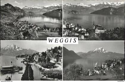 Weggis Vierwaldstaettersee Panorama Vierwaldstaettersee