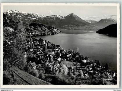 6354 Vitznau - Kurort Vitznau am Vierwaldstättersee mit den Alpen - 11062041