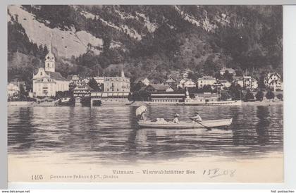 (90603) AK Vitznau am Vierwaldstättersee, 1908