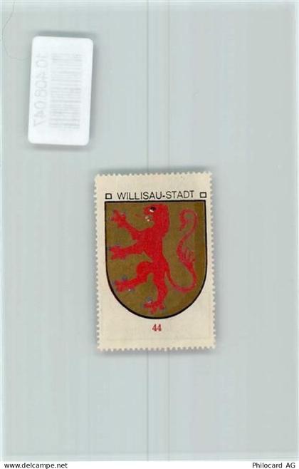 6130 Willisau - Vignette Wappen Kaffee Hag ca 1920-1940 Löwe - 10408047