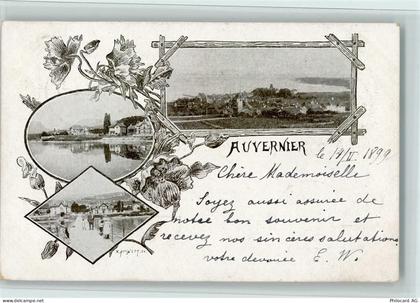 2012 Auvernier 1899 - Teilansicht, gute Erhaltung AK - 13070486