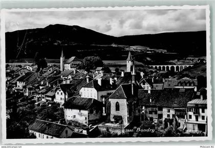 2017 Boudry Foto AK Kirche Brücke Viadukt - 10586846