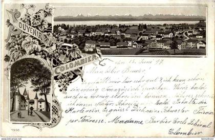 Souvenir du Colombier - Litho