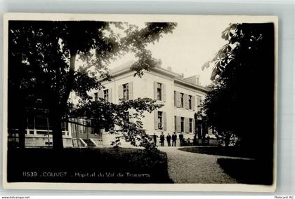 2108 Couvet 1935 Foto AK Krankenhaus - 10742432