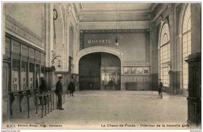 La Chaux de Fonds - Interieur de la nouvelle gare