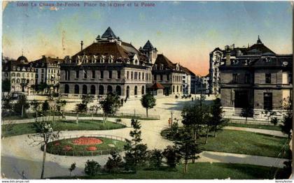 La chaux de Fonds - Place de la Gare