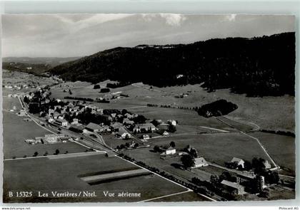 2126 Les Verrières Gebrauchsspuren Fliegeraufnahme - 10305823