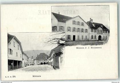 2112 Môtiers NE - Maison J.J. Rousseau - 13251701