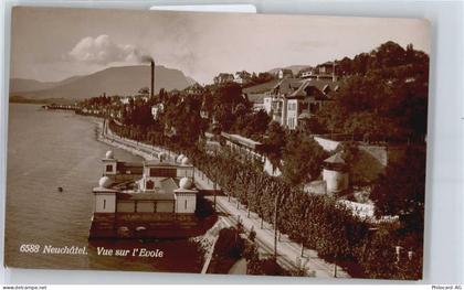 2000 Neuchâtel Neuenburg - Teilansicht, Uferpartie - 50671233