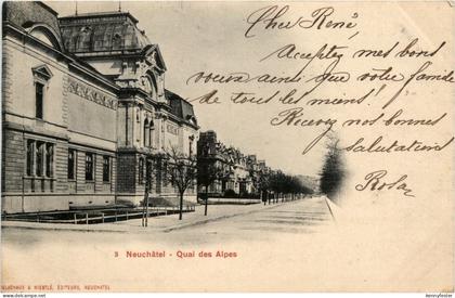 Neuchatel - Quai des alpes