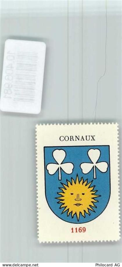 2087 Cornaux NE - Vignette Wappen Kaffee Hag 1920-1940 - 10406981