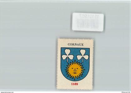 2087 Cornaux NE - Vignette Wappen Kaffee Hag ca 1920-1940 - 11101957