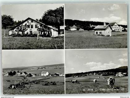 2322 Le Crêt-du-Locle Karte beschädigt - 13150262