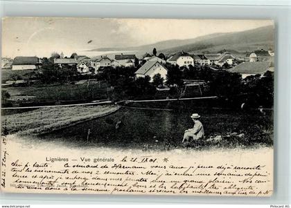 2523 Lignières 1901 - Teilansicht,Verlag Timothee Nr. 163 - 13070137