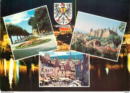 CPM Neuchatel Neuchatel La perle du Jura suisse Neuchatel Ville d Etudes et de Sejour Helvetia