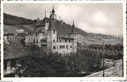 Cressier NE Chateau Schloss