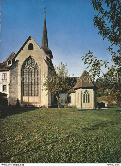 Hauterive FR Chevet du choeur chapelle San Nicolas