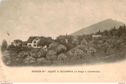 La Sauge Chambrelien NE Pension M Jaquet Ducommun