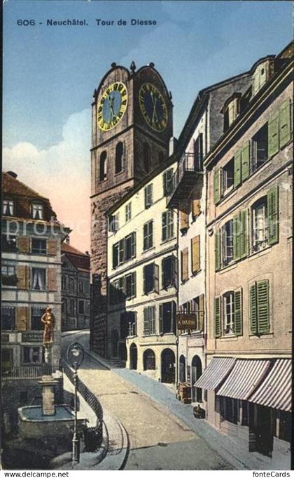 Neuchatel NE Tour de Diesse Fontaine