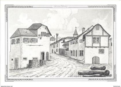 Neuenburg NE Le Dauphin vers 1820