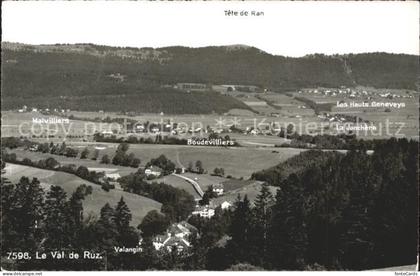 Val de Ruz Tele Ran Boudevilliers Valangin Jonchere Hauts Geneveys