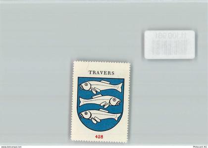 2105 Travers - Vignette Wappen Kaffee Hag ca 1920-1940 Travers - 11100961