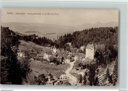 2042 Valangin - Vue générale et le Val de Ruz - 11064909