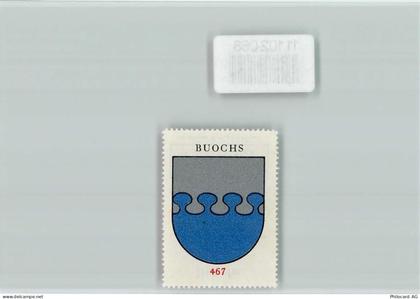 6374 Buochs - Vignette Wappen Kaffee Hag ca 1920-1940 - 11102068