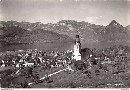 Schweiz - BUOCHS (NW) Totalansicht - Verlag Postkartenverlag Engelberger 3509