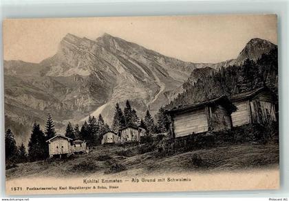6376 Emmetten - Alp Grund Schwalmis Kohltal - 39403187