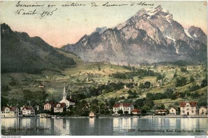 Hergiswil mit Pilatus