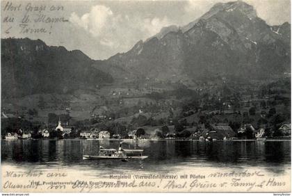 Hergiswil mit Pilatus