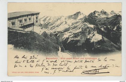 SUISSE - NIDWALD - STANS - STANSERHORN - Blick gegen Brisen und Urirothstock (1901)
