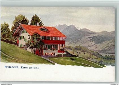 6064 Kerns Künstlerkarte Hoheneich sign - 13218921