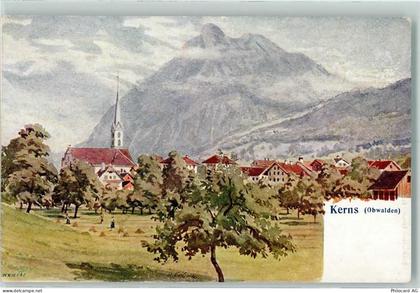 6064 Kerns Künstlerkarte sign - 13127706