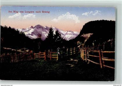 6078 Lungern - Am Weg von Lungern nach Brünig Morgenrot - 10162473