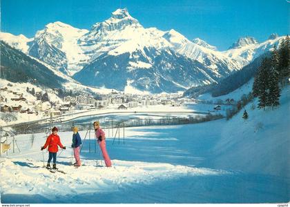 CPM Zentralschweiz Sommer Winterkurort Engelberg mit Hahnen