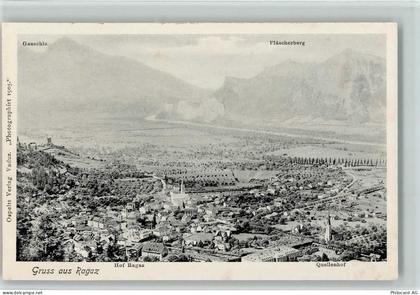 7310 Bad Ragaz - Blick auf Ragaz mit Gauschla Fläscherberg Hof Ragaz - 10147642