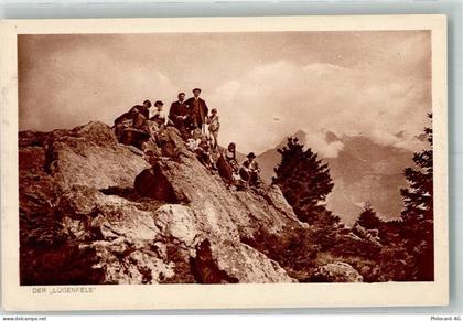 8890 Flums Foto AK Der Lügenfels - 38194390