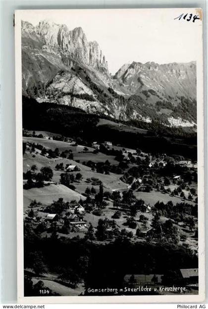 9473 Gams Gebrauchsspuren Gamserberg Saxerlücke Kreuzberge - 10301700