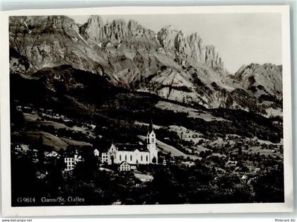 9473 Gams Gebrauchsspuren Keine AK Kirche - 10305767